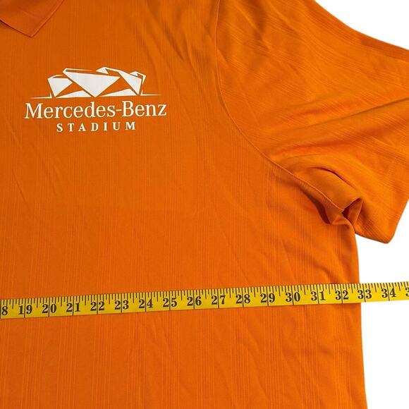 NWT Perry Ellis Performance Polo x Mercedes-Benz Stadium Security Orange 4X - Picture 6 of 10